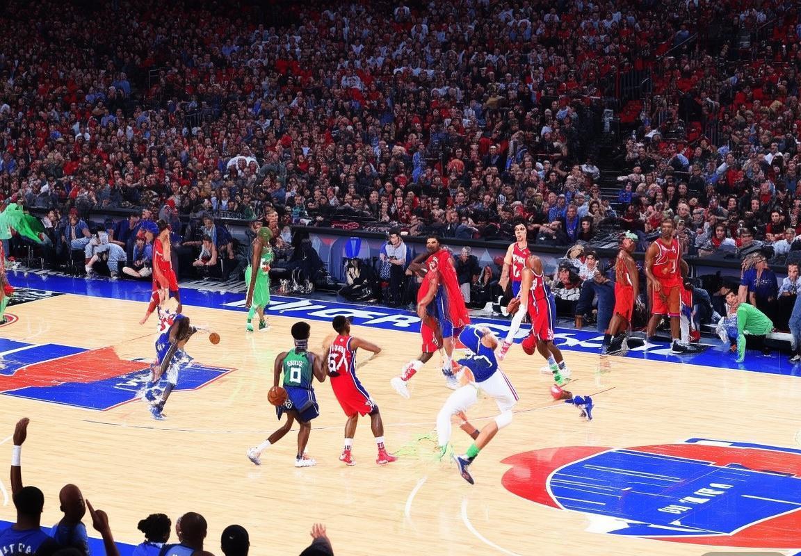 76人与火箭巅峰对决：恩比德对哈登火花碰撞解析